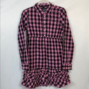 PINK Victoria Secret Long Sleeve Dress Sz Medium